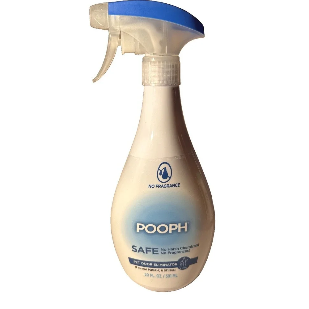 POOPH PET ODOR ELIMINATOR spray 20 oz no harsh chemicals and no fragrances